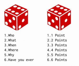 ESL Dice Questions Game